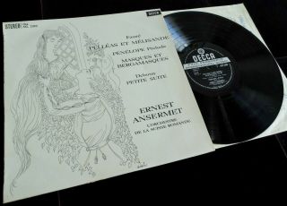 Faure: Pelleas Et Melisande / Debussy - Ansermet Decca Sxl 2303 Wbg Ed1