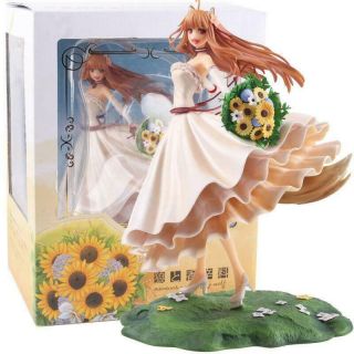 Anime Spice And Wolf Holo Wedding Dress Ver.  1/8 Scale Pvc Holo Figure Figurine