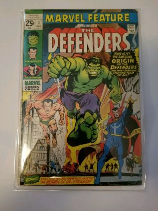 Marvel Feature 1 (dec 1971,  Marvel) The Defenders