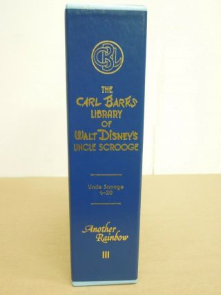 CARL BARKS LIBRARY WALT DISNEY ' S UNCLE SCROOGE HARDCOVER BOXED SET VOLUME III 5