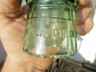 Green McLaughlin No.  9 Glass Insulator 4
