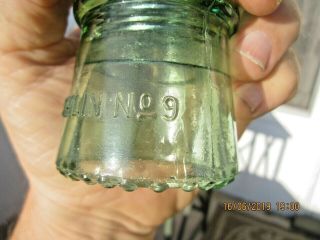 Green McLaughlin No.  9 Glass Insulator 5