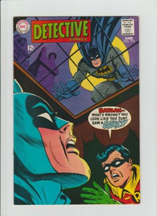 Detective Comics 376 (june 1968,  Dc) Nm - (9.  2)