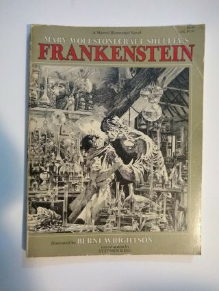 Frankenstein Tpb By Berni Wrightson Mary Shelley Intro By Stephen King Marvel