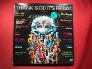 R1 - 61 Thank God It’s Friday Motion Picture Soundtrack.  Tripple Album