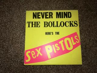 Sex Pistols,  Never Mind The Bollocks,  Sub_mission Cover,  Virgin Press 1977,  Punk
