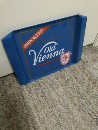 Vintage Imported Old Vienna Canadian Lager Plastic Beer Tray Display