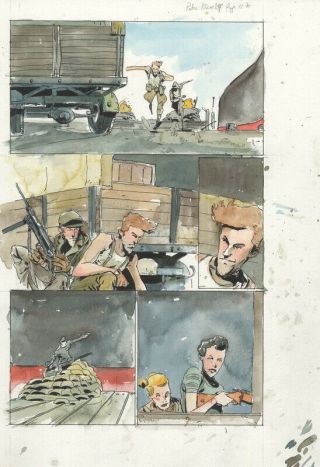 Tyler Jenkins Peter Panzerfaust Issue 24 P.  7 Published Art