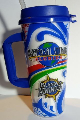 Universal Studios FL Coca Cola Freestyle Mug Cup Straw Lid by Whirley 3