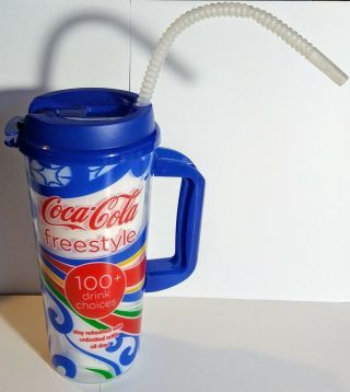 Universal Studios FL Coca Cola Freestyle Mug Cup Straw Lid by Whirley 4