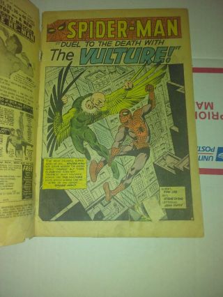 spider - man 2 1st Appearance Vulture 1963 Marvel Comic 11