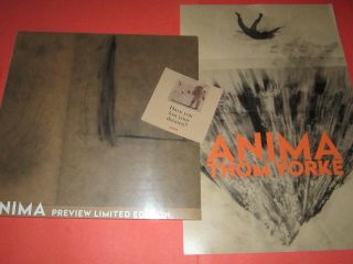 Thom Yorke 12 " Lp Promo Only W/ Sticker & Poster In Usa