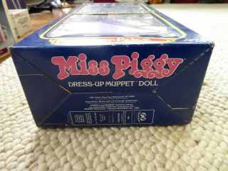 VINTAGE MISS PIGGY DRESS UP DOLL MUPPETS FISHER PRICE 1981 8