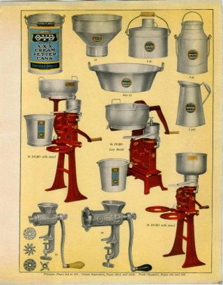 1915 Paper Ad Ovb Our Very Best Cream Separator Dairy Milk Can Pitche Domo Domo