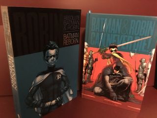 Dc Absolute Batman And Robin Reborn Hc Hardcover Slipcase Morrison
