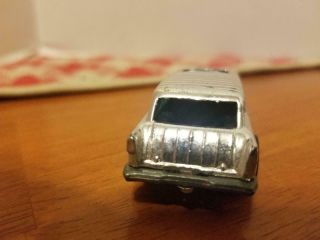 VINTAGE 1969 HOT WHEELS RED LINE SILVER ALIVE 55,  CHEVY BEL AIR NOMAD,  HONG KONG 4