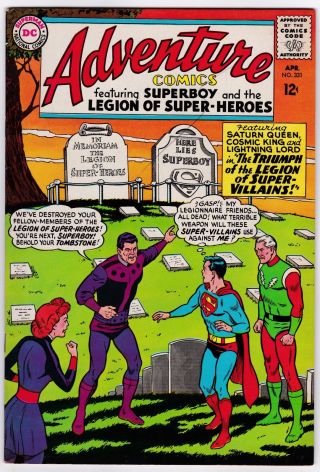 Adventure Comics 331 (1965) Vf -
