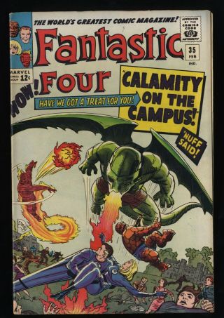 Fantastic Four 35 Fn/vf 7.  0