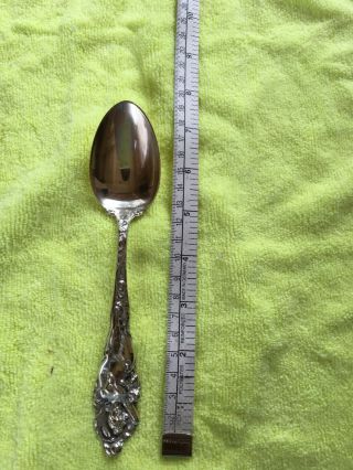 Reed & Barton Sterling Silver Love Disarmed Pattern 7 1/2 " Tablespoon