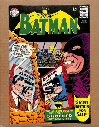Batman 173 - - Robin Justice League Of America Dc Comics