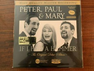 Peter Paul & Mary Debut Album - Import - Red Vinyl - Limited Edition 476 Hq180g