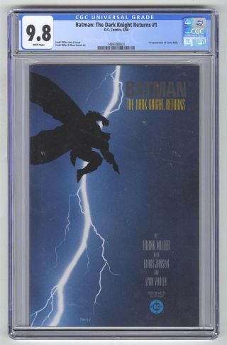 Batman: The Dark Knight Returns 1 Cgc 9.  8 Dc Key 1st Carrie Kelly