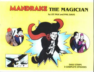 Mandrake " 3 Complete Episodes " From 1945 To 1950 Dailies.