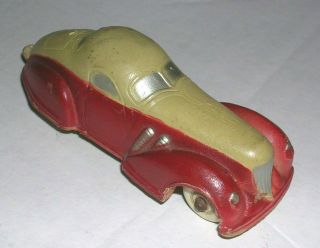 Vintage Sun Rubber Co.  Auburn Cord Coupe Car
