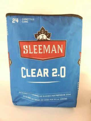 Sleeman Clear 2.  0 Cooler Bag 24 Can Backpack Sleeman Brewing Malting Co