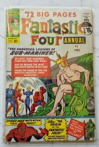Fantastic Four 1 Annual 1963