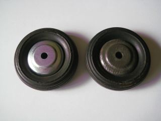 Structo 1940 ' s Diamond T Truck Replacement Hub Caps.  Vintage Toy Parts 3