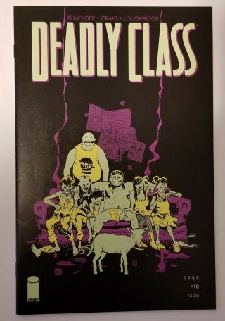 Deadly Class Image Comic Books 10 (2),  12 (2),  13,  15 (3) Tv Show Rare Hot