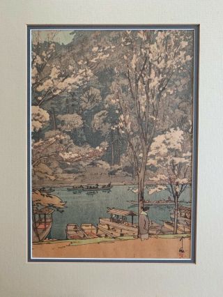 Hiroshi Yoshida - Signed Woodblock Print " Arashiyama "