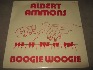 Albert Ammons Boogie Woogie Rare Vinyl Lp Jazz Ragtime Solo Piano