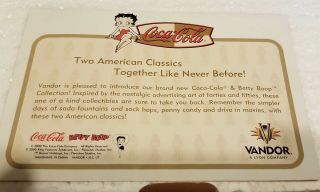 Coca Cola Betty Boop Car Box 11325 3