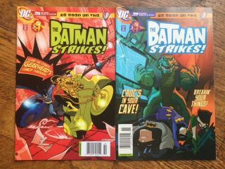 The Batman Strikes s 1,  2,  12,  13,  15,  16,  24 - 34,  36 - 40,  42,  44,  46 - 50,  29 Issues - F/VF/NM 7