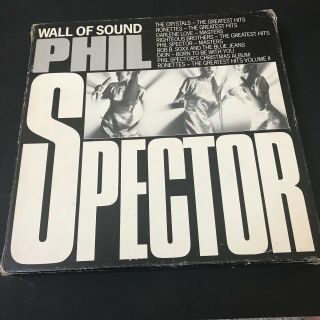 Phil Spector - Wall Of Sound Vinyl Box Set Uk Press Only 1981 9 Lp’s - Ex To Nm