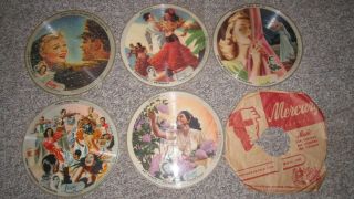 - 5 Antique - Vogue / The Picture Record - Pic Discs & 1 Paper Sleeve