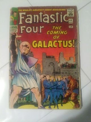 Fantastic Four 48,  First Silver Surfer And Galactus