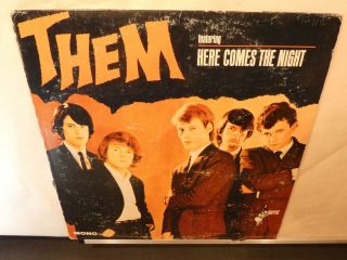Them: Here Comes The Night (VG,  1st Parrot PA - 61005 MONO LP) Van Morrison 7