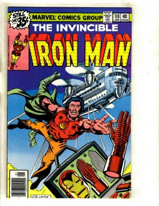 Iron Man 118 Vf/nm Marvel Comic Book Avengers Hulk Thor Captain America Gk3