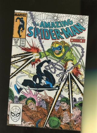 Spider - Man 299 Nm 9.  4 1 Book Marvel Peter Parker 2nd Venom Cameo