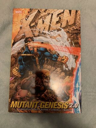 X - Men Mutant Genesis 2.  0 Oversized Deluxe Hardcover Lee And Claremont Signed