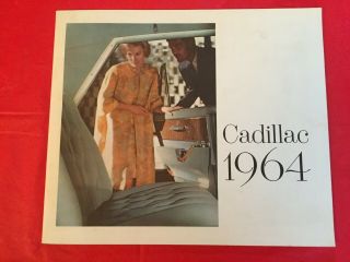 1964 Cadillac " Eldorado Fleetwood Deville,  " Car Dealer Sales Brochure
