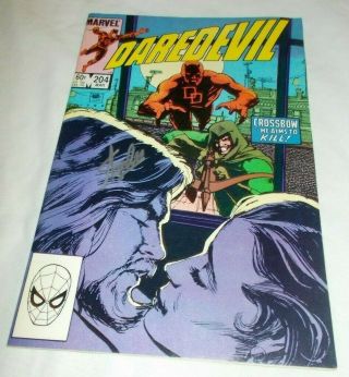 Daredevil 204 Stan Lee Signed 1984