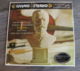 Classic Records Lsc - 2129 Tschaikowsky Heifetz Violin Concerto Clarity Reiner