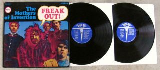 The Mothers Of Invention " Freak Out " 1966 Double Lp.  " Help I 