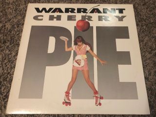 Warrant Cherry Pie Vinyl Record Rare Club Edition 1p 8056 Metal Hard Rock 1990