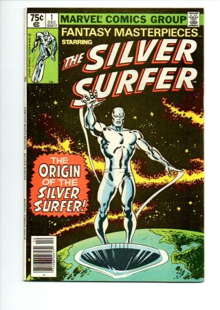 Fantasy Masterpieces 1 Reprints Silver Surfer 1 (12/79) Vf - 7.  5 Stan Lee