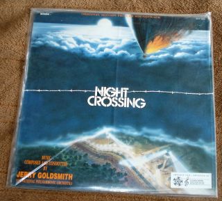 Night Crossing (jerry Goldsmith) Rare Factory Stereo Lp (1987)